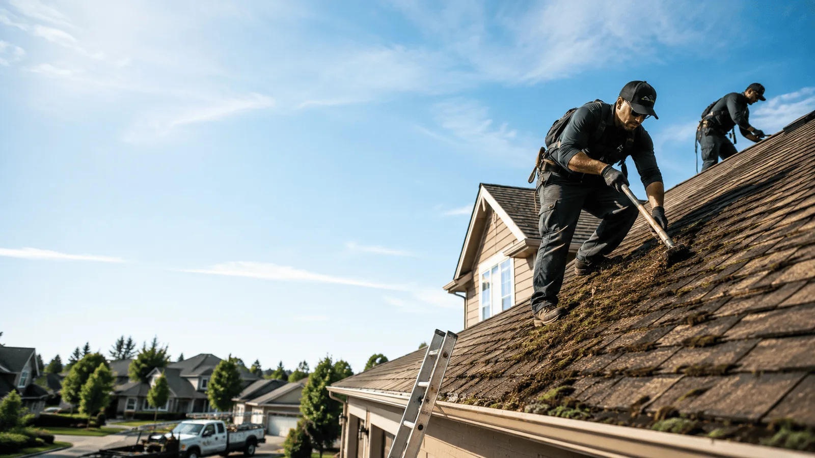 Roof Moss Removal in Austinburg, OH near me